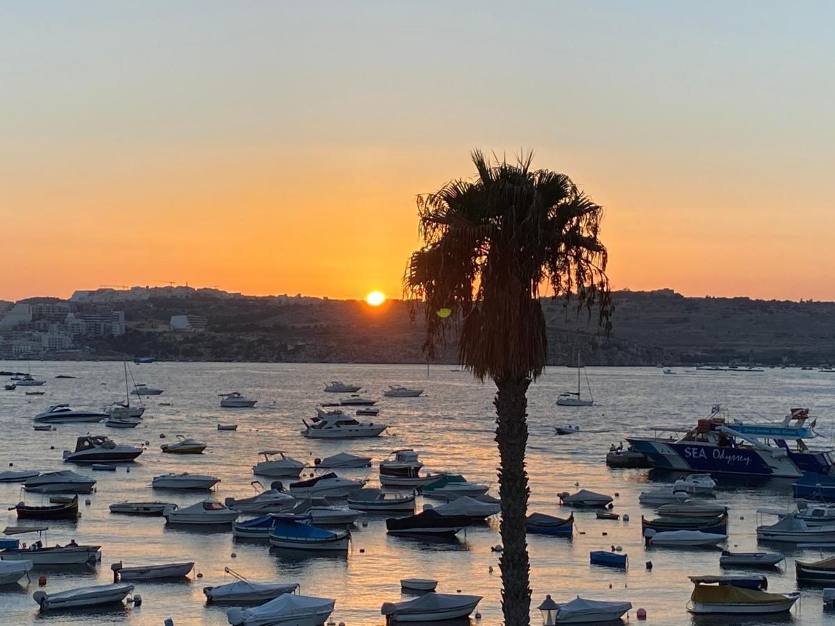 Bugibba Sunrise View Modern Apartment 세인트폴스베이 외부 사진